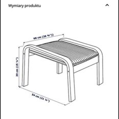 Fotel Poang z Ikea - Miniaturka zdjęcia nr 2