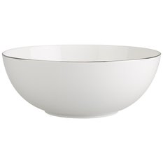 Miska na sałatę 23 cm Anmut Platinum No.1 Villeroy & Boch biała do jadalni - Miniaturka zdjęcia nr 1