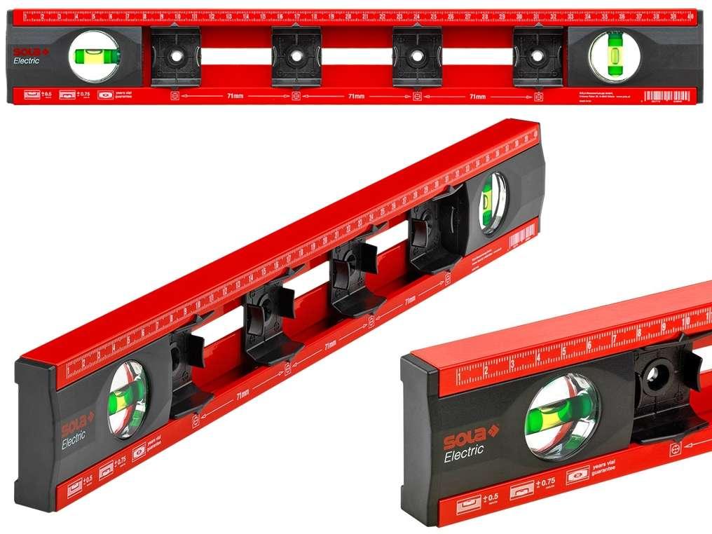 SOLA ELECTRIC Poziomica dla elektryka 41 cm