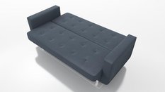Wersalka rozkładana Naomi 92x218x99 cm do salonu z funkcją spania inari szara - Miniaturka zdjęcia nr 3
