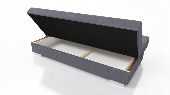 Wersalka Axel 90x195x91 cm do sypialni tkanina obiciowa SAVANA BORDEAUX bordowy nr. 5