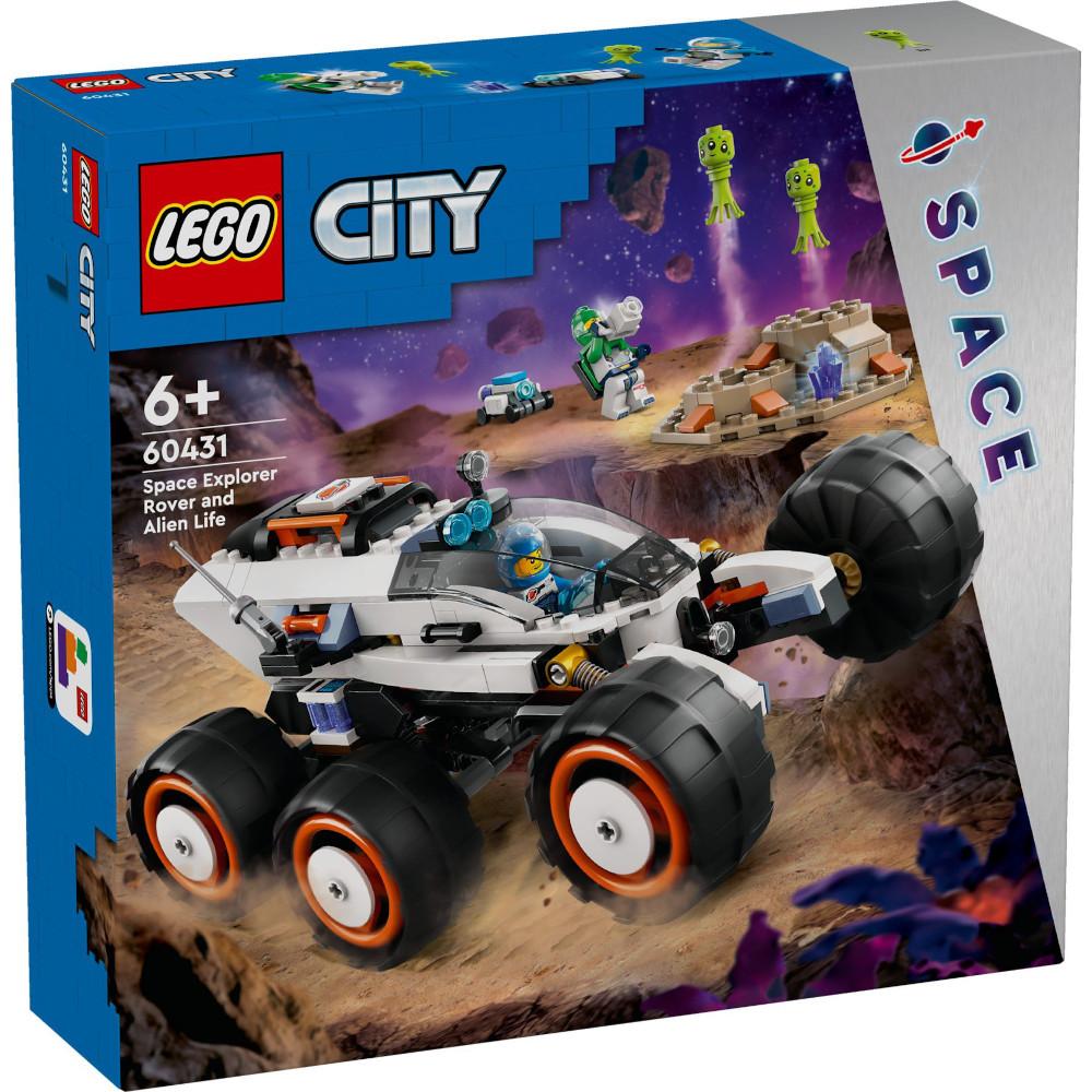 Zestaw lego city space kosmiczny łazik I badanie życia w kosmosie 60431 dla dziecka nr. 1