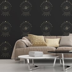 Tapeta Młodzieżowa PLANETY Gwiazdy Abstrakcja Boho  - Miniaturka zdjęcia nr 3