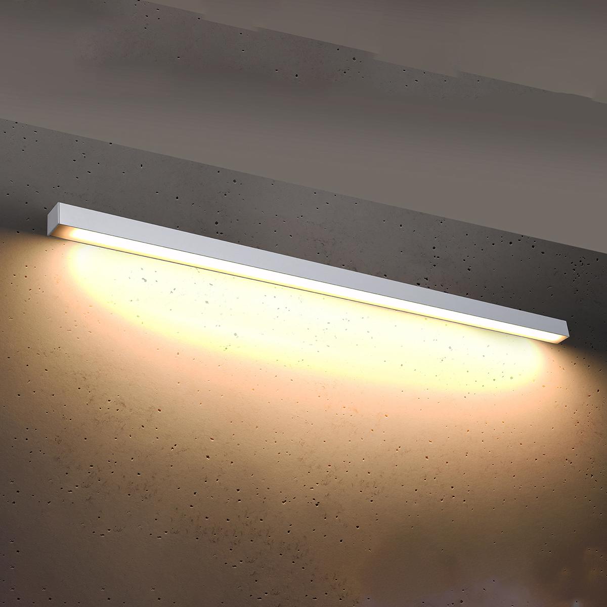 Kinkiet PINNE 150 biały 3000K 6x6x150cm nowoczesna lampa LED do salonu nr. 3