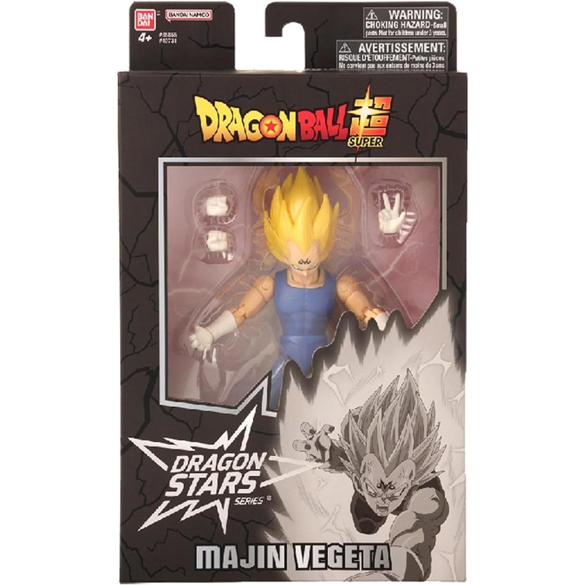 DRAGON BALL DRAGON STARS SERIES ORYGINALNA RUCHOMA FIGURKA MAJIN VEGETA