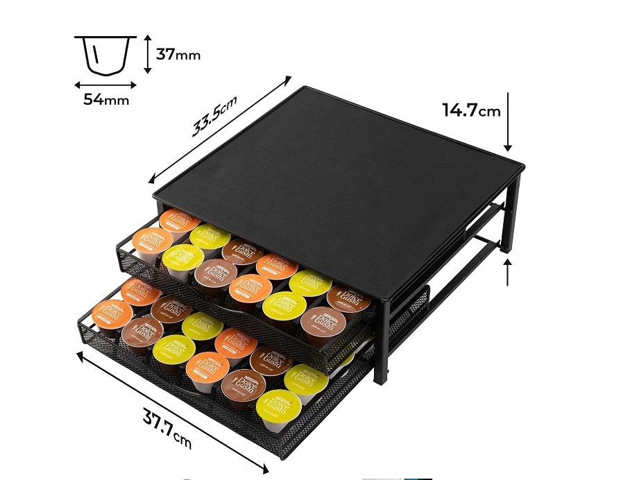 STOJAK NA KAPSUŁKI SZUFLADA NA KAWE DOLCE G 72szt nr. 2