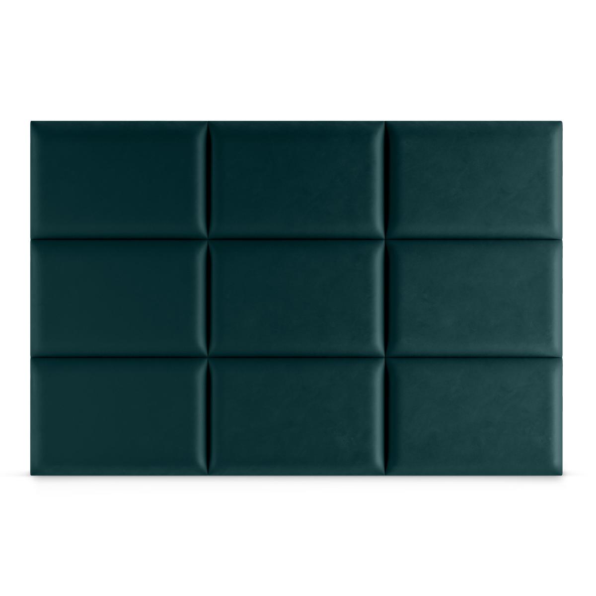 Panele tapicerowane 40x30 na ścianę wezgłowie turkusowy nr. 4