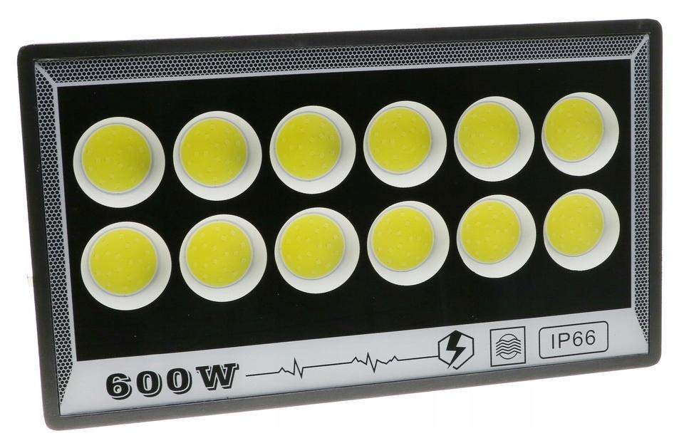 Halogen lampa naświetlacz roboczy LED 600W reflektor