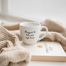 Kubek 300 ml - Przyjaźń to tak samo zryte banie złote serce - Miniaturka zdjęcia nr 4