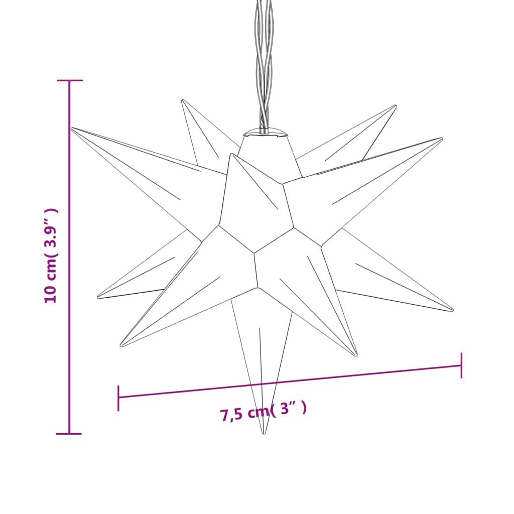 Sznur świecących lampek, 10 LED, białe, 10 cm nr. 12