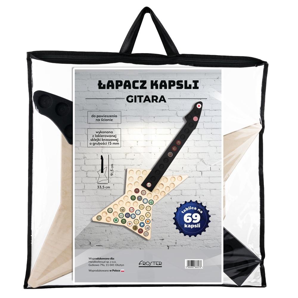 Łapacz Kapsli Gitara oryginalny prezent piwosza nr. 7