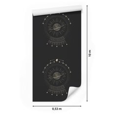 Tapeta Młodzieżowa PLANETY Gwiazdy Abstrakcja Boho  - Miniaturka zdjęcia nr 2