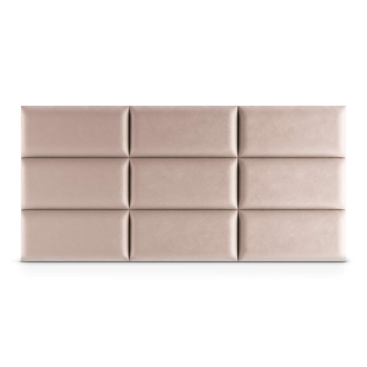 Panele tapicerowane 50x30 na ścianę magic velvet pudrowy róż nr. 4