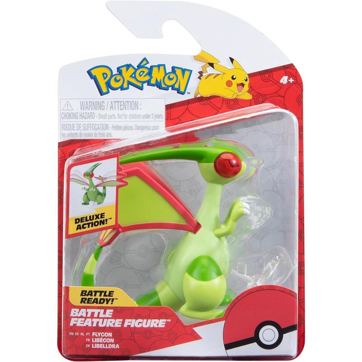 POKEMON ORYGINALNA FIGURKA BATTLE FEATURE FIGURE AKCJI DELUXE FLYGON