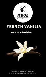 Kawa bezkofeinowa smakowa French Vanilia 1000g ziarnista