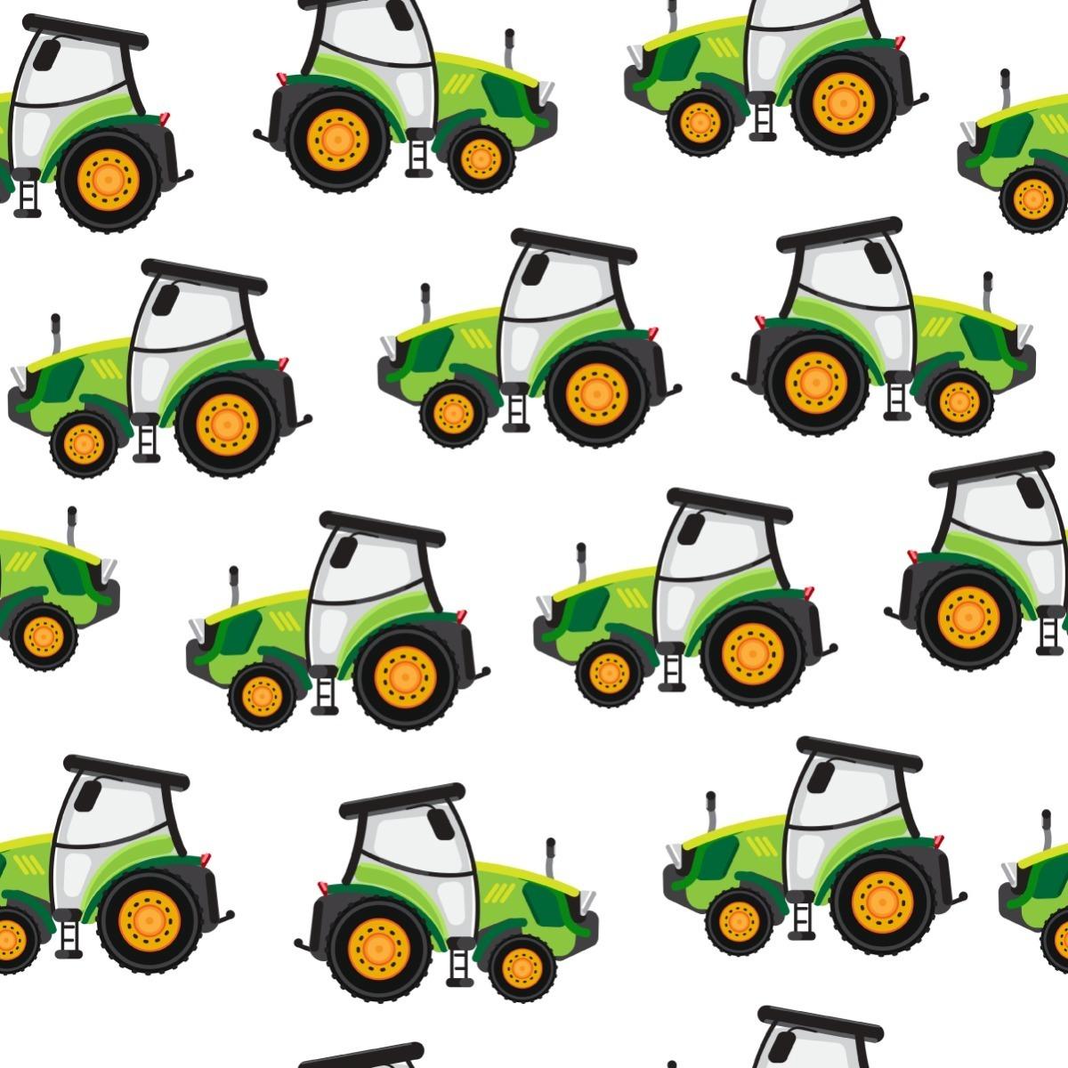 Tapeta Dziecięca Bajkowe TRAKTORY Ciągniki Farma  nr. 6