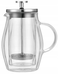 Szklany ZAPARZACZ TŁOKOWY Do HERBATY Ziół KAWY French Press 350ml 7682 - Miniaturka zdjęcia nr 4