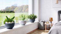 Donica misa Satina 40 na nóżkach Doniczka okrągła - Miniaturka zdjęcia nr 2