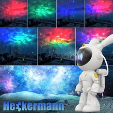 Projektor gwiazd LED astronauta Heckermann TYD-YHY-002 - Miniaturka zdjęcia nr 2