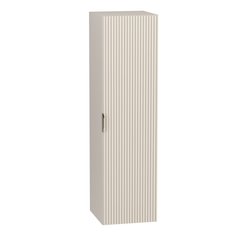 Komplet mebli łazienkowych WILLY szafka wisząca pod umywalkę z blatem 60 cm + wiszący słupek ryflowane kaszmir - Miniaturka zdjęcia nr 3