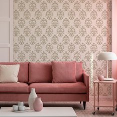 Tapeta Ścienna Beżowe ORNAMENTY Damasceńskie Dekor  - Miniaturka zdjęcia nr 6
