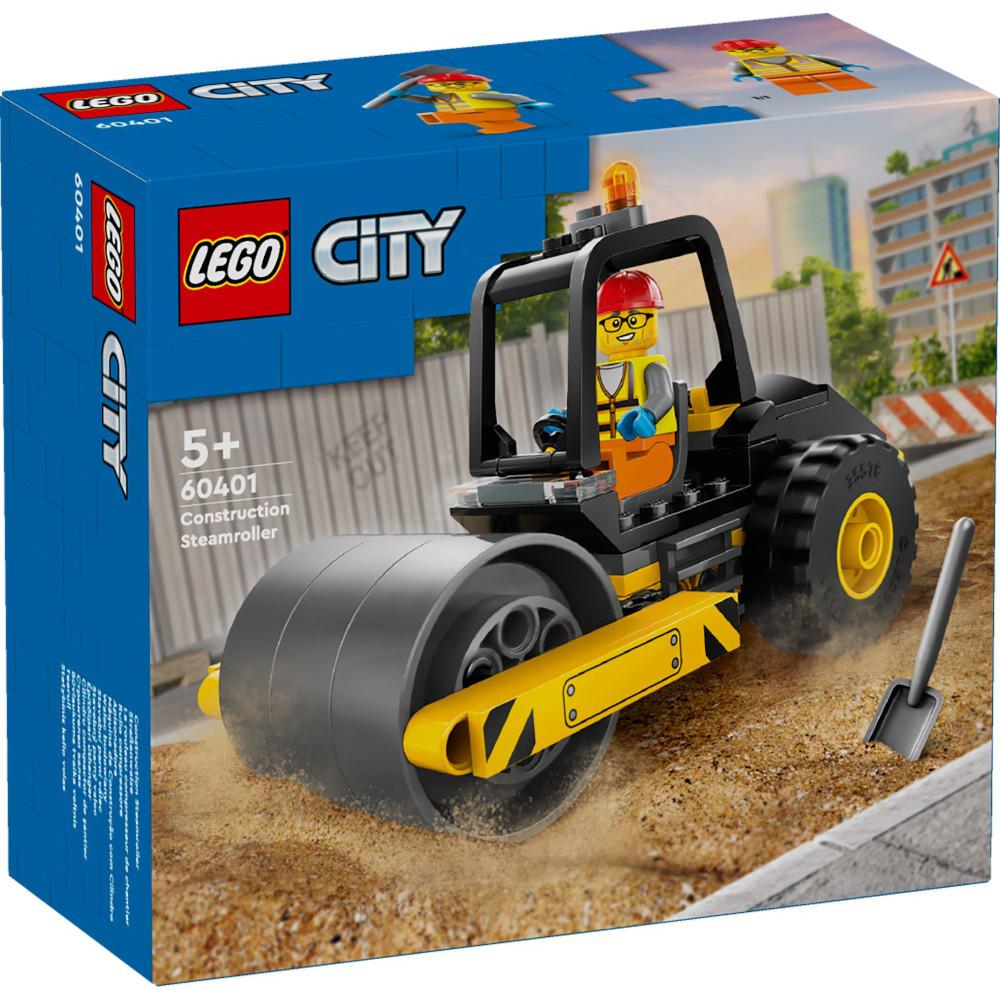 Zestaw klocków lego city oryginalny walec budowlany 60401 dla dziecka nr. 1