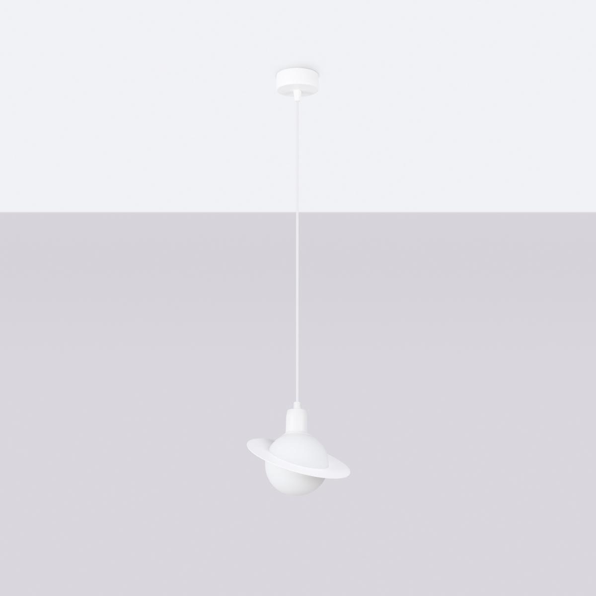 Lampa wisząca HYPERION 1 biały 125x20x20cm nowoczesna G9 do salonu nr. 2