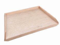 Stolnica kuchenna 52x1,6x70 cm drewniana jednostronna XL + wałek 