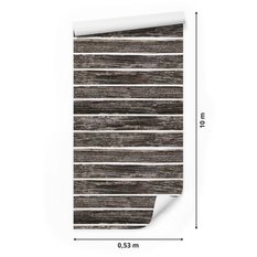 Tapeta Do Salonu DESKI DREWNIANE w Stylu Vintage 53x1000  - Miniaturka zdjęcia nr 2
