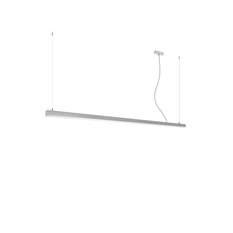 Lampa wisząca PINNE 200 szara 4000K 150x6x200cm nowoczesna LED do salonu - Miniaturka zdjęcia nr 1