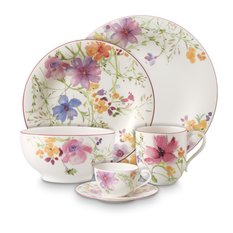 Talerz śniadaniowy 21 cm Mariefleur Basic Villeroy & Boch kolorowy do jadalni - Miniaturka zdjęcia nr 3