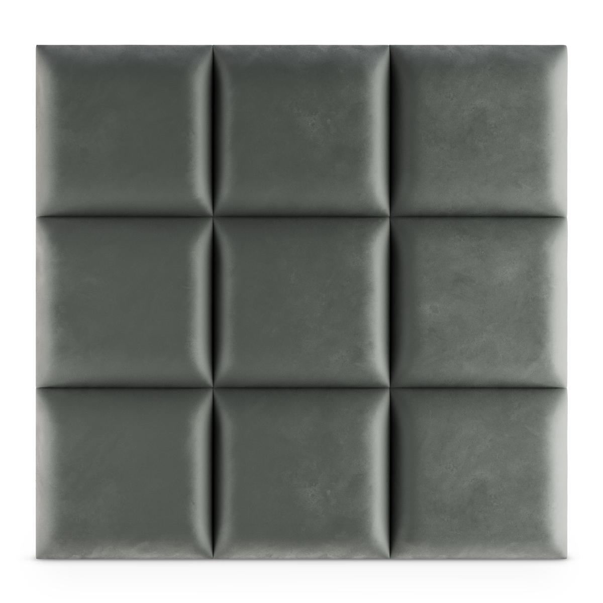 Panele tapicerowane 40x40 na ścianę magic velvet szary nr. 4