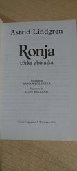 Książka  Ronja córka zbójnika   - Astrid Lindgren  - Miniaturka zdjęcia nr 2