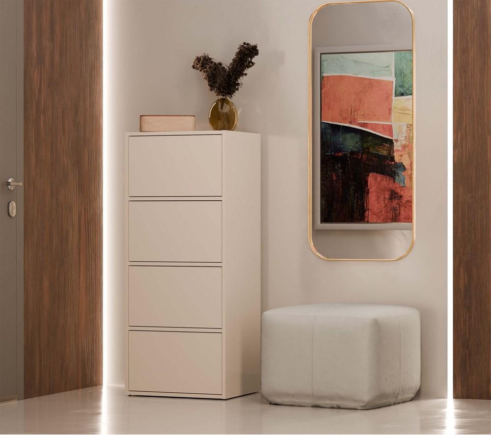 Komoda ALMA 119x50x40 cm do salonu biura kaszmir nr. 7