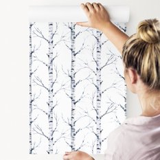 Tapeta Ścienna Delikatne Brzozy DRZEWA Natura Las 53x1000  - Miniaturka zdjęcia nr 8