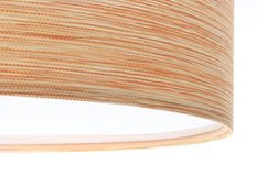 Plafon 40 cm słomkowa naturalna lampa sufitowa boho do sypialni beżowa - Miniaturka zdjęcia nr 3