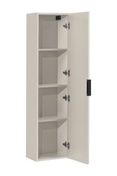 Zestaw łazienkowy ADEL 120 cm z blatem 2 umywalki w zestawie słupek kaszmir ryflowana do łazienki - Miniaturka zdjęcia nr 2