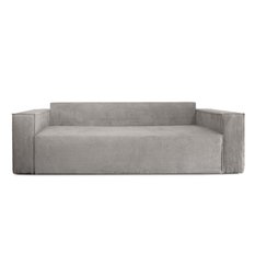 Kanapa Verona 248x96x93 cm z funkcją spania i pojemnikiem sztruks szary do salonu - Miniaturka zdjęcia nr 5
