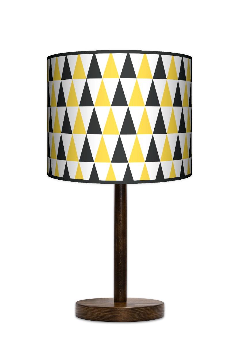 Lampa stołowa duża - Black & yellow  nr. 4