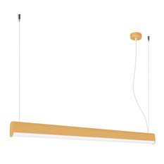 Lampa wisząca FARGE złota LED 3000K 150x8x120cm nowoczesna LED do salonu - Miniaturka zdjęcia nr 1