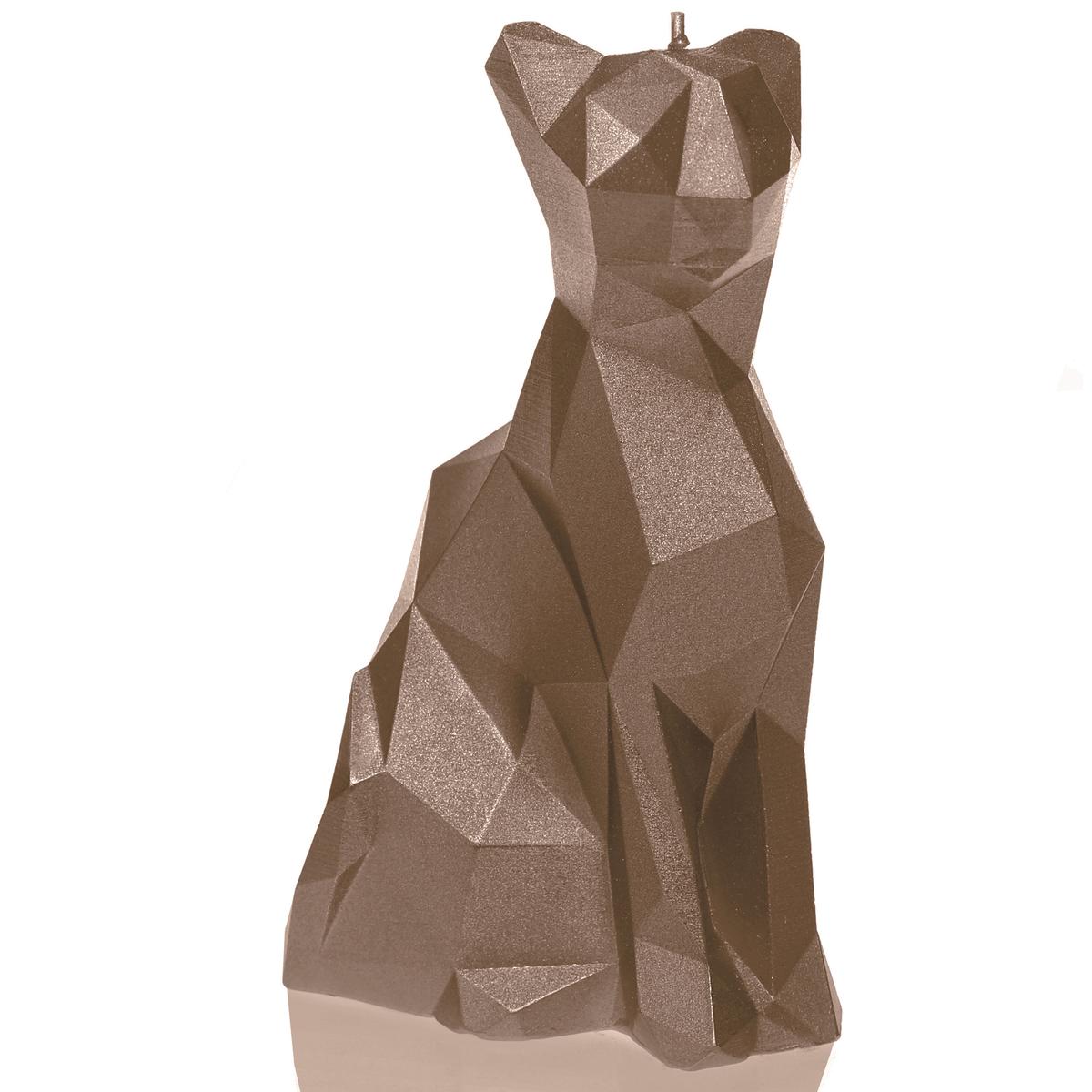 Świeca Cat Low-Poly Gold