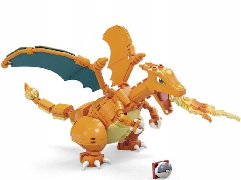 Figurka CHARIZARD pokemon klocki mega construx dla dziecka  nr. 4