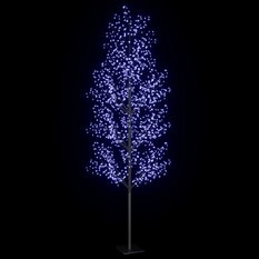 Drzewko świecące na niebiesko, 1200 LED, kwiat wiśni, 400 cm - Miniaturka zdjęcia nr 4