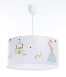 Lampa dziecięca KSIĘŻNICZKA SWEET DREAMS biała do pokoju dziecka - Miniaturka zdjęcia nr 1