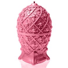 Świeca Faberge Egg Pink