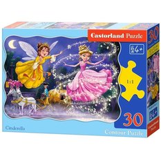 CASTORLAND Puzzle układanka 30 elementów Cinderella - Kopciuszek 4+ - Miniaturka zdjęcia nr 2