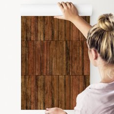 Tapeta NOWOCZESNE Deski Modny Drewniany Wzór 3D 53x1000  - Miniaturka zdjęcia nr 5
