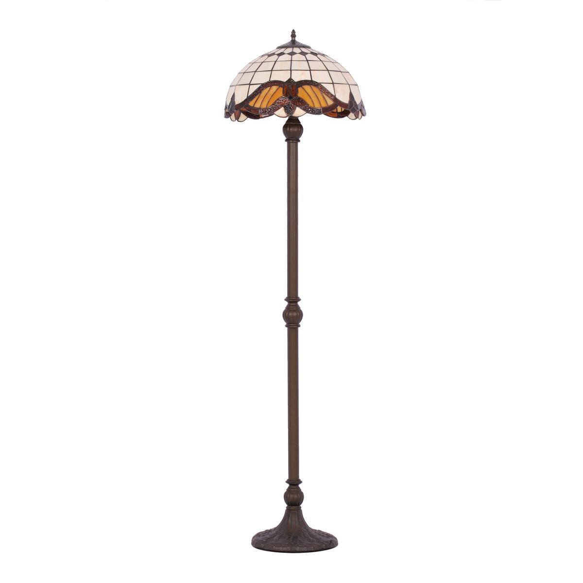 Lampa podłogowa K-F161122 WITRAŻ 40x144x26 cm do salonu lub pokoju wielokolorowy nr. 1