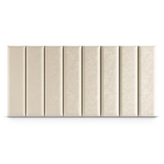  Panele tapicerowane 60x15 cm na ścianę magic velvet kremowy  - Miniaturka zdjęcia nr 4