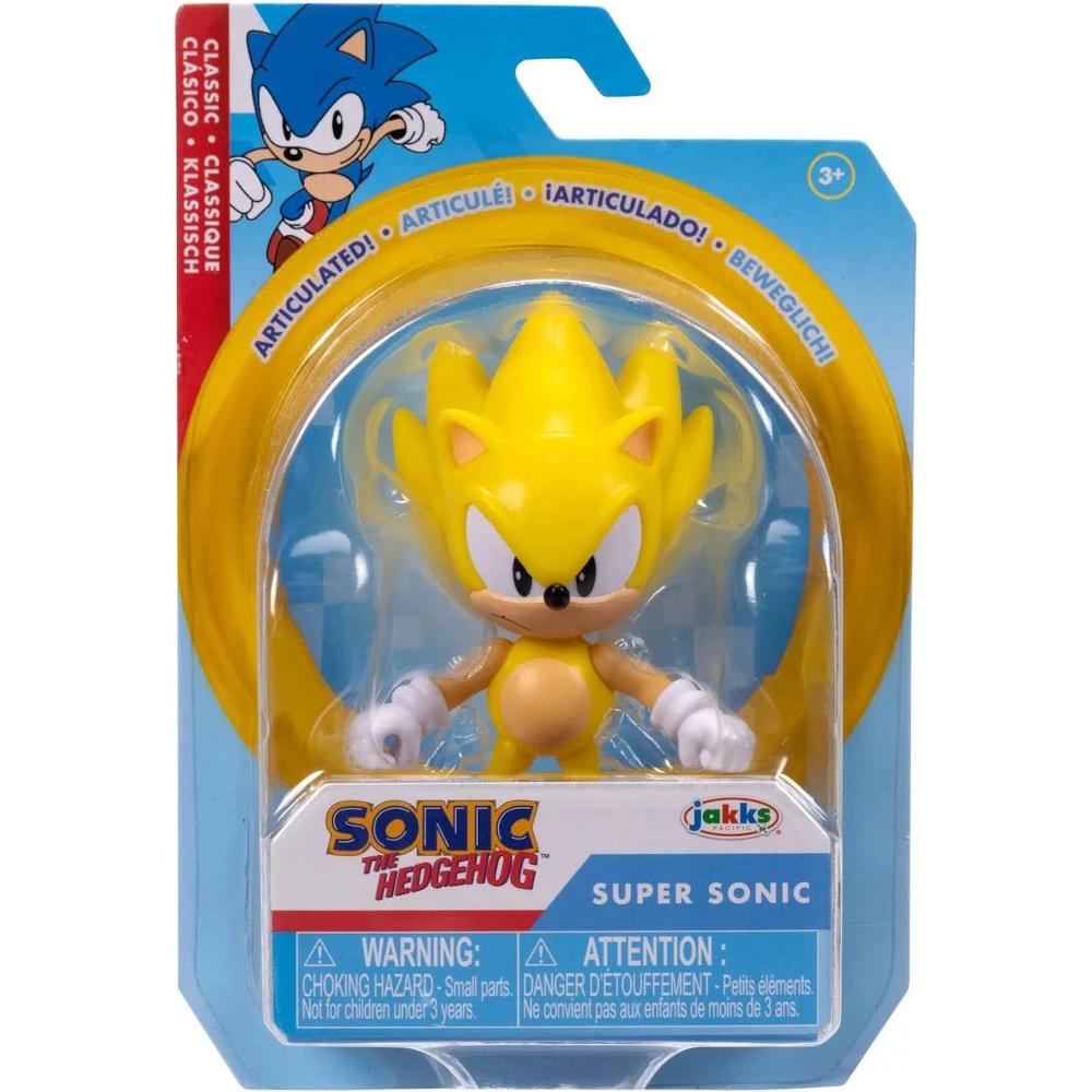 Ruchoma figurka sonic the hedgehog jakks pacific oryginalna super sonic dla dziecka